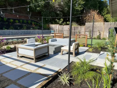 Land Studio C - Outdoor Lighting Installation in San Rafael, CA