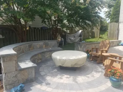 Walls and Hardscapes — Landscape Design project by Landscape Concepts Of Fairfax, Inc.