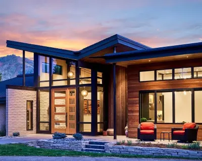 Mid-Century Modern in the Mountains — Design-Build Services project by Gerber Berend Design Build, Inc.