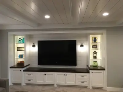 Shiplap Entertainment Lounge — Design-Build Services project by Access Design + Build, LLC