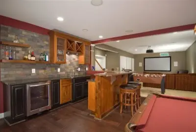 Fairfax VA Basement Renovation by Thomas Custom Builders