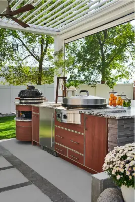 Contemporary Craftsman Outdoor Spaces - Struxure & Naturekast by Liberty Design + Build