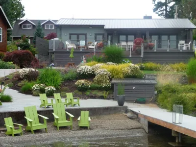 Lake House — Landscape Design project by Lankford Associates Landscape Architects