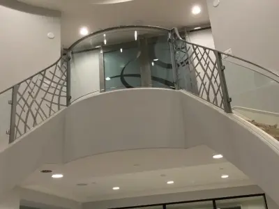 Contemporary Interior Railings by Naddour's Custom Metalworks/Baltic Iron Doors