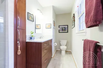 Contemporary Kitchen and Bathroom Renovation in Marietta GA by Mi-Kin Creations, Inc.