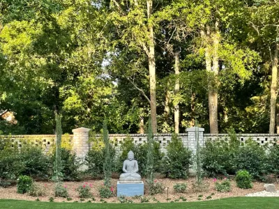 Meditation Garden — Landscape Design project by Linda Greenberg Landscape & Design, LLC in Charleston