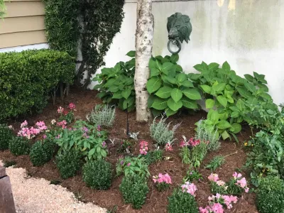 Historic Charleston Single c. 1870 by Linda Greenberg Landscape & Design, LLC