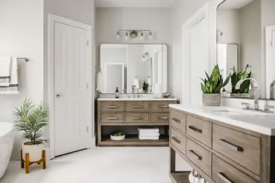 Serene Renewal Master Bath Upgrade by Craft And Trade Renovations LLC
