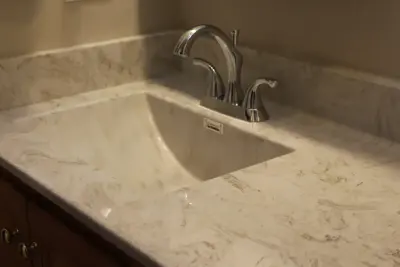 Contemporary Luxe Bathroom by Midwest Remodeling