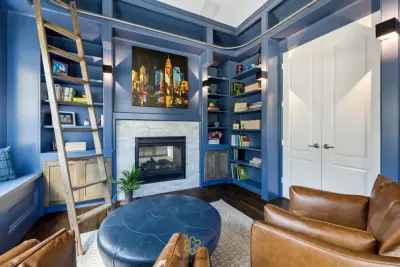 Contemplative Workspace and Reading Nook — Design-Build Services project by JoJo Wong Design And Build