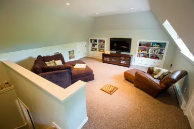 Attic Playroom on Mountain Avenue by Refined & Co