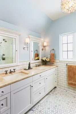 Avenue Mountain Restroom by Refined & Co