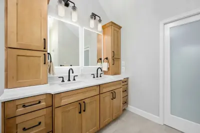 Oakton, VA Multiple Bathroom Renovation by Thomas Custom Builders