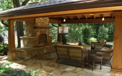 Bloomfield Hills Al Fresco Cooking Area — Design-Build Services project by Remodeling Star - Design Build