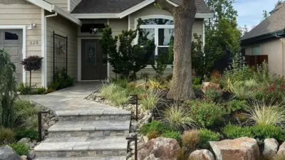 Front Walkway Design — Landscape Design project by Michael Glassman & Associates in Davis