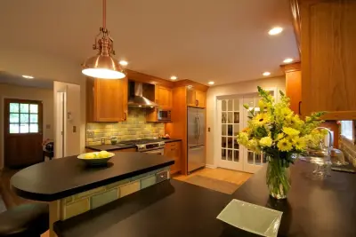 Cherrywood Kitchen Design — Design-Build Services project by Detroit House Carpentry