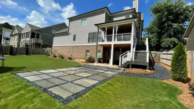 Backyard Installation Project — Landscape Design project by Michaelangelo's Sustainable Landscape & Design