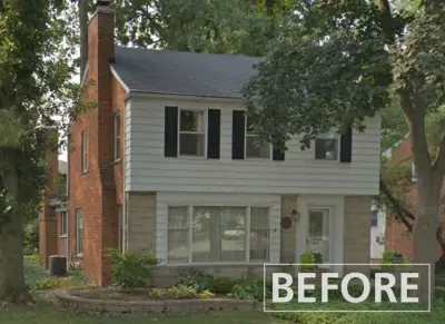 Northwood Exterior Renovation in Royal Oak, MI by MainStreet Design Build