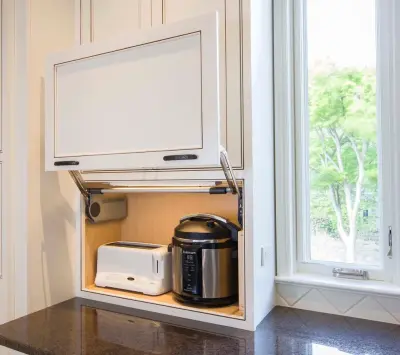 Kalorama Open Kitchen and Dining Area, Washington, DC by Wentworth