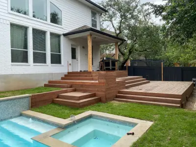 Cedar Park Deck Extension — Design-Build Services project by TRS Build