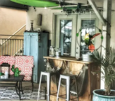 Alfresco Living Area — Design-Build Services project by Lake Living Design And Construction