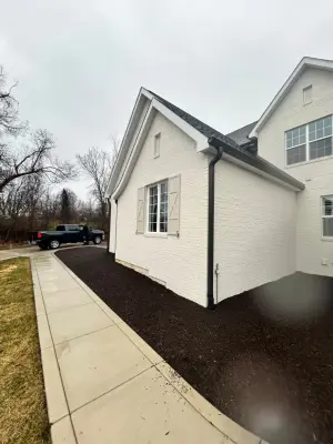 Woodland Painted Brick by Bucher Construction