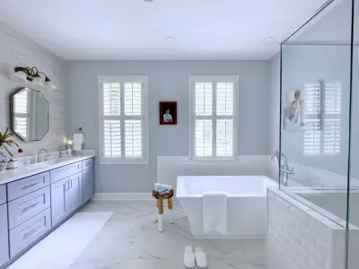 Pladma's Restroom Revamp by Tranquil Designs LLC