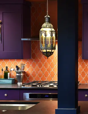 Vibrant Violet Kitchen — Design-Build Services project by THE Remodel Group