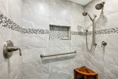 Refined and Elegant | Bathroom by Henderer Design + Build + Remodel