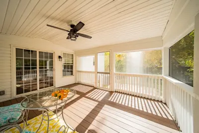 West Lafayette, IN Porch Expansion by Riverside Construction, LLC