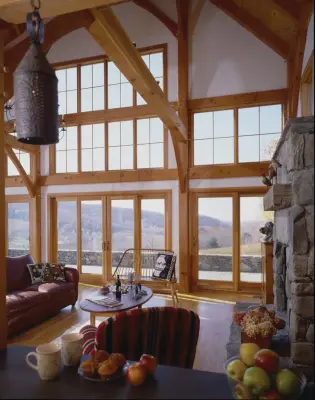 Barn Residence by Davis Frame Company