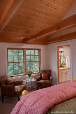 Custom Post and Beam Home in Beaver, PA by Davis Frame Company