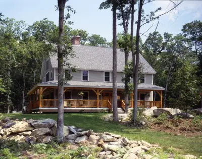 Connecticut Classic Timber Frame Homestead — Design-Build Services project by Davis Frame Company