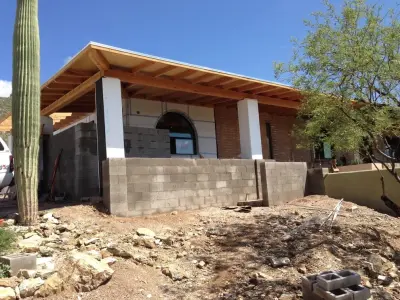Pumford Entryway Expansion and Renovation — Design-Build Services project by Taylordesign + BUILD