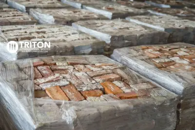 Repurposed Bricks by Triton International Woods
