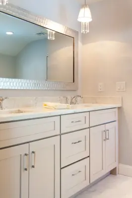 Updated Colonial Bathrooms by Refined Renovations & Refined Home