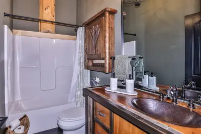 Chic Log Rustic Charm — Design-Build Services project by Schultz Building Inc