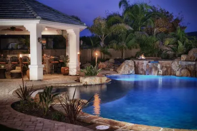 San Diego Residence Pool — Landscape Design project by Nick Martin Landscape Architect Inc. in San Diego