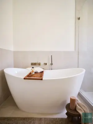 San Mateo - Remodel of Guest Bathroom — Design-Build Services project by Valley Boutique Builders