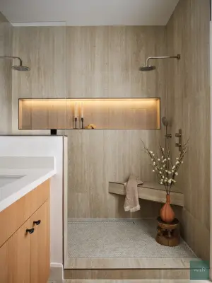 San Mateo - Primary Bathroom Renovation — Design-Build Services project by Valley Boutique Builders