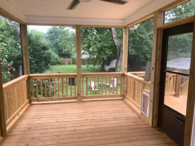 Frankfort Screen Room — Design-Build Services project by Distinctive Design Remodeling