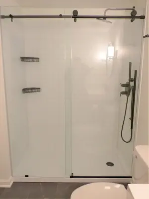 Sedgewood Restroom by Alpha Design + Build
