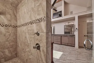 Sendero Ranch Primary Bathroom Renovation by Virtuoso Builders