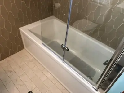 Shadyside Restroom by KSquared Construction Group