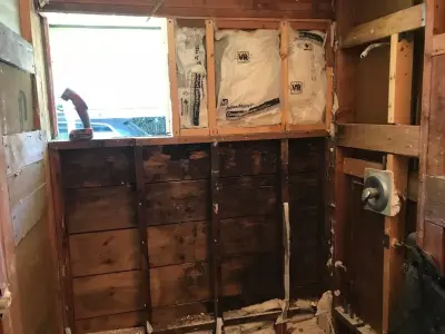 Compact Restroom — Design-Build Services project by Paul Thomas Designs, LLC