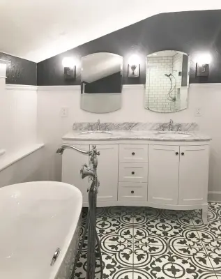 South Hill Bathroom Revitalization — Design-Build Services project by Kimberlee Kristine