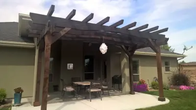 Bespoke Pergola Construction by 208 Design+Build Custom Homes And Renovations