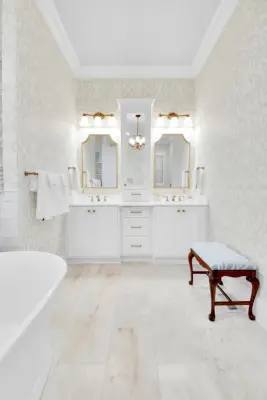 Elegant Main Bathroom | Greenville, SC — Design-Build Services project by Daniel Builders, Inc.