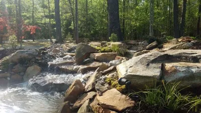 Water Feature — Landscape Design project by Plant Man in Indian Trail