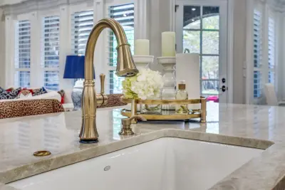 Taj Mahal Dual Island Kitchen — Design-Build Services project by Swanson Renovations - Luxury Design & Build
